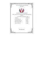 COURSES FINANCIAL MANAGEMENT TOPIC FINANCIAL STATEMENTS OF VIETJET AIR JOINT STOCK COMPANY 