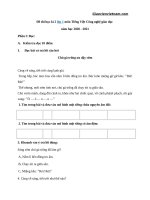 Đề thi học kì 2 lớp 1 môn tiếng việt - Giáo viên Việt Nam