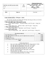 Đề thi học kì 2 Tiếng Việt lớp 4 theo tt 22 - Giáo viên Việt Nam