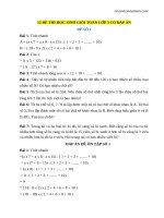 12 đề thi học sinh giỏi Toán lớp 3 có đáp án - Giáo viên Việt Nam