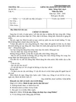 Đề thi giữa kì 1 lớp 4 môn Tiếng Việt theo thông tư 22 - Giáo viên Việt Nam