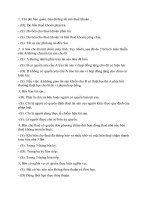 Đáp án trắc nghiệm luật dân sự 2  EL13 ehou - Đại học mở Hà Nội