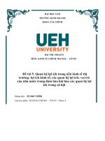 đề tài 5 quan hệ lợi ích trong nền kinh tế thị trường lợi ích kinh tế; các quan hệ lợi ích; vai trò của nhà nước trong đảm bảo hài hòa các quan hệ lợi ích trong xã hội 