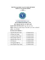 BUỔI THẢO LUẬN THỨ năm QUY ĐỊNH CHUNG về THỪA kế 