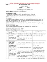 Giáo án Toán lớp 2 Cánh Diều (Tải trọn bộ trong file đính kèm)