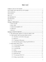 Thiết kế và thi công thiết bị giám sát, điều khiển kho mát từ xa 