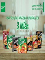 Nhóm 4 3 miền  ca 2 thứ 5   PowerPoint Presentation PHÂN TÍCH HOẠT ĐỘNG ĐỊNH VỊ THƯƠNG HIỆU 3 Miền PHÂN TÍCH HOẠT ĐỘNG ĐỊNH VỊ THƯƠNG HIỆU 3 Miền QUẢN TRỊ THƯƠNG HIỆU GVHD ThS Trần Thị Ý Nhi QUẢN TRỊ THƯƠNG HIỆU GVHD ThS Trần Thị Ý Nhi QUẢN TRỊ THƯƠNG HIỆ