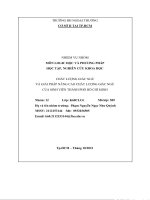 Chất lượng giấc ngủ và giải pháp nâng cao chất lượng giấc ngủ của sinh viên thành phố hồ chí minh 
