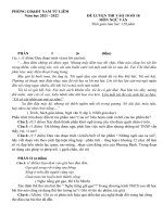  mẫu trình bày đề thi trắc nghiệm: (áp dụng cho các môn lý, hóa, sinh) 