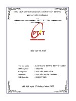 Bài tập môn các mạng thông tin vô tuyến (10) 