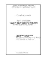 (SKKN 2022) một số giải pháp giúp trẻ 25 36 tháng tuổi trường mầm non nga phượn 1 hứng thú với hoạt động âm nhạc 