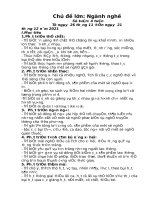 Chủ đề lớn Nghành nghề