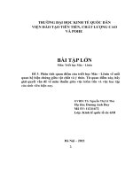 Phân tích quan điểm của triết học Mác  Lênin về mối quan hệ biện chứng giữa vật chất và ý thức. Từ quan điểm này, hãy giải quyết vấn đề về mâu thuẫn giữa việc kiếm tiền và việc học tập của sinh viên hiện nay