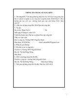 (SKKN 2022) vận dụng phương pháp dạy học tích hợp trong giảng dạy bài 12 quyền và nghĩa vụ của công dân trong hôn nhân GDCD lớp 9  theo hướng dạy học tích cực của chương trình giáo dục phổ thông 