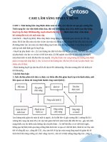 CASE lâm SÀNG SINH lý BỆNH