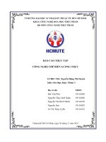 BÁO CÁO THỰC TẬP CÔNG NGHỆ CHẾ BIẾN LƯƠNG THỰC CÔNG NGHỆ SẢN XUẤT MÌ SỢI