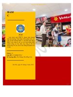 Lựa chọn một công ty đang kinh doanh trên thị trường Việt Nam. Hãy phân tích các yếu tố môi trường MKT vi mô đến hoạt động MKT của công ty đó và các hoạt động điều chỉnh công cụ xúc tiến của công ty đó để thích ứng với các yếu tố tác động đã phân tích ở t