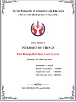 FINAL PROJECT INTERNET OF THINGS face recognition door lock system 