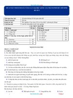 Đề thi đánh giá năng lực đh QG TPHCM 2022 có đáp án và lời giải đề 3 