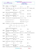 Đề ôn thi TN THPT môn toán 2022 bám sát đề minh họa có lời giải chi tiết đề 9 