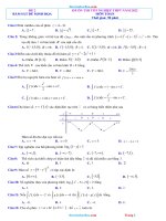 Đề ôn thi TN 2022 toán phát triển từ đề minh họa có lời giải chi tiết đề 2 