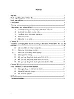 Bao cao chuyen de thuc te công ty bảo hiểm pvi