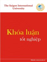 Khóa luận tốt nghiệp ngành Kinh tế đối ngoại Một số giải pháp nâng cao hiệu quả hoạt động giao nhận hàng hóa container xuất nhập khẩu bằng đường biển tại Công ty Cổ phần Vật tư Du lịch