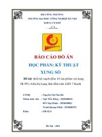 thiết kế bộ đếm 10 sản phẩm sử dụng JK FF trên led 7 thanh