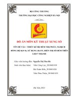 THIẾT kế bộ đếm NHỊ PHÂN NGHỊCH ĐỒNG bộ kđ=16 sử DỤNG JK FF HIỂN THỊ số đếm TRÊN LED 7 THANH