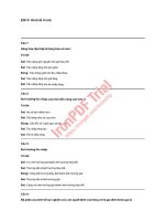 Trắc nghiệm kinh tế vi mô có đáp án   trường đại học mở HN 