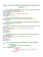 Lab5 Quản lý thông tin IE103 UIT