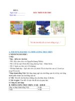 Kế hoạch bài dạy Ngữ văn 7 - Bài 1 (Bầu trời tuổi thơ) - Bộ Kết nối tri thức với cuộc sống