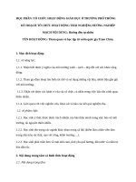 HĐTN,HN nhóm4 rừngtràmchim