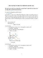 Bài tập quản trị tài chính: Liệt kê các nhân tố tác động đến tỷ giá hối đoái và giải thích các nhân tố đó tác động đến tỷ giá hối đoái như thế nào.