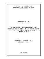 Vận dụng phương pháp nêu gương trong dạy học môn đạo đức cho học sinh lớp 1 trường tiểu học ba trại  ba vì  hà nội 