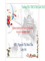 Toán 6 chương trình mới  Bài 2: Tấp hợp các số tự nhiên