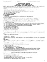 TÀI LIỆU CHUẨN 6   ÔN THI ĐẠI HỌC THEO PHẦN- VIP