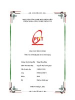 BÁO cáo THỰC HÀNH môn các kĩ thuật giám sát an toàn mạng 