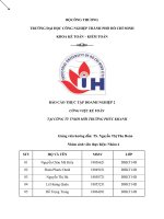 BÁO CÁO THỰC TẬP DOANH NGHIỆP 2 CÔNG VIỆC KẾ TOÁN TẠI CÔNG TY TNHH MÔI TRƯỜNG PHÚC KHANH