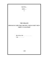 tiểu luận cao cấp chính trị   môn giới trong lãnh đạo quản lý bình đẳng giới ở địa phương, thách thức phát triển và giải pháp