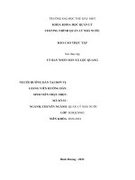 tiểu luận báo cáo thực tập một số vấn đề lý LUẬN và THỰC TIỄN về CÔNG tác TIẾP CÔNG dân tại xã lộc QUANG, HUYỆN lộc NINH, TỈNH BÌNH PHƯỚC