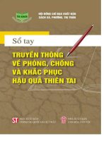 Giáo dục về phòng, chống và khắc phục hậu quả thiên tai 