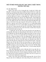 BIỆN PHÁP GIÁO DỤC HỌC SINH CÁ BIỆT