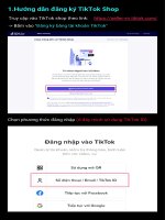 TIKTOK SHOP Marketing