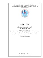 Giáo trình Gò cơ bản (Nghề Hàn  Trung cấp)