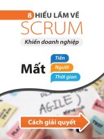 8 HIỂU LẦM VỀ SCRUM Khiến doanh nghiệp Mất Tiền - Người - Thời gian và Cách giải quyết
