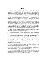 (LUẬN văn THẠC sĩ) framework và ứng dụng trong việc xây dựng phần mềm luận văn ths công nghệ thông tin 1 01 10 