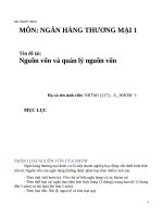 NHÓM 3  NHTM  NGUỒN vốn và QUẢN lý vốn ver5 (1)