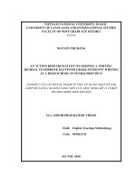 (LUẬN văn THẠC sĩ) an action research study on keeping a writing journal to improve the eleventh grade students’ writing at a high school in yen bai province  