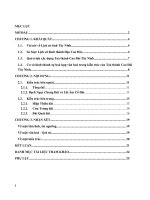 đề tài Kiến trúc Tòa thánh Cao Đài Tây Ninh Đặc điểm và nghệ thuật